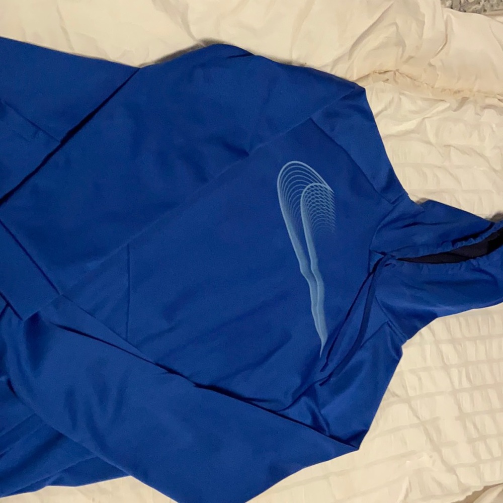 Mens Blue Nike Hoodie